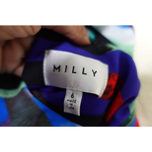 Milly Allison Mirage-Striped Mini Dress - Picture 5 of 7